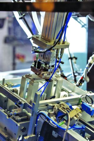 Some of the machinery on display at Auspack.